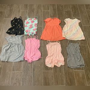17pc lot-Girls 3T warm weather clothes. Baby Gap, Old Navy, Carters, Target